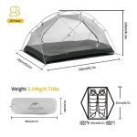 Naturehike Ultralight 2-Person 3-Season Tent