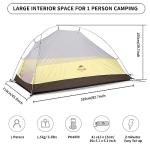 Naturehike Cloud Up 1-Person Lightweight Tent