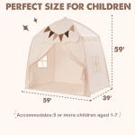 Extra Large Portable Kids Play Tent Teepee