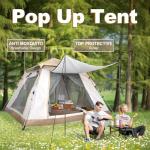 Anshine Easy Pop-Up Tent for 3/5 Campers