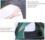 Pop Up 3-4 Person Family Camping Tent