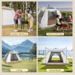 Anshine Easy Pop-Up Tent for 3/5 Campers
