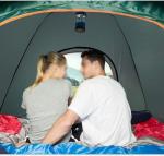 Pop Up 3-4 Person Family Camping Tent