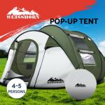 Weisshorn Instant 4-5 Person Pop-Up Camping Tent