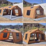 4 Season Cotton Inflatable Tent for 5-6 People