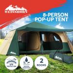 Weisshorn Pop-Up 8-Person Camping Tent