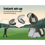 Weisshorn Instant 4-5 Person Pop-Up Camping Tent