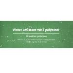 Weisshorn 4-Person Family Camping Tent - Green