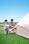 Spacious Inflatable Camping Tent for Easy Setup