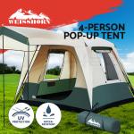 Weisshorn Instant Pop-Up Tent for 4 Campers