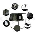 Weisshorn Instant Up Tent for 2-3 People