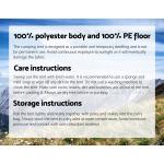 Weisshorn Instant Up Tent for 2-3 People