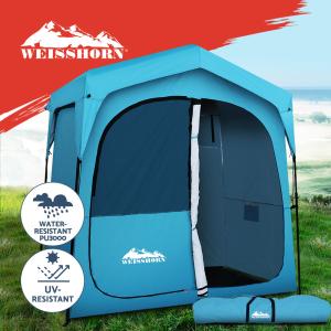 Weisshorn Quick Setup Camping Shower and Toilet Tent