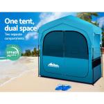 Weisshorn Quick Setup Camping Shower and Toilet Tent