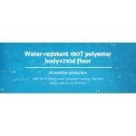 Weisshorn Quick Setup Camping Shower and Toilet Tent