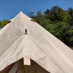 Waterproof 4M Oxford Bell Tent for Glamping