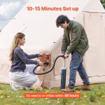 Inflatable Camping Tent for 3-5 People