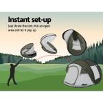 Weisshorn 4-5 Person Instant Pop Up Camping Tent
