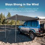 San Hima Portable Car Awning Tent for Camping