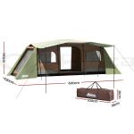 Weisshorn 10-Person Instant Up Camping Tent