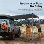 San Hima Portable Car Awning Tent for Camping