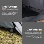 San Hima Portable Car Side Awning Tent