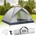 Pop-Up Waterproof Dome Tent for 3-4 People