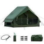 Inflatable Waterproof Camping Tent for 2-4 People