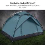 Quick Open Waterproof Camping Tent for 3-4 People