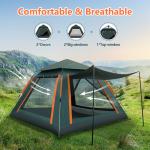 3-Person Instant Pop-Up Camping Tent