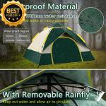 Pop Up Camping Tent for 3-4 People, Waterproof