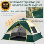 Pop Up Camping Tent for 3-4 People, Waterproof