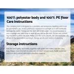 Weisshorn Portable SUV Camping Tent Canopy