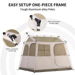 Naturehike Village 5.0 Instant Pop Up Tent for 4