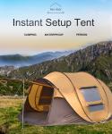 Instant Pop-Up Waterproof Tent for 6 Campers