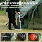 Inflatable Waterproof Camping Tent for 2-4 People