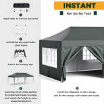 3x6m Easy Setup Waterproof Pop Up Canopy Tent