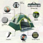 Pop-Up Waterproof Camping Tent for 3-4 People