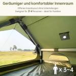 Inflatable Waterproof Camping Tent for 2-4 People