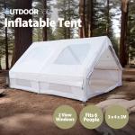 OUTDOOR360 Inflatable Pop Up Beach Tent