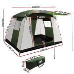Weisshorn 6-Person Family Camping Tent