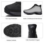 Men's Waterproof Lightweight Hiking Boots Size 7-13.5