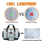 INSMEER 65-Can Leakproof Camping Cooler Bag