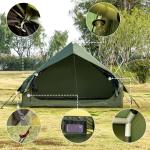 Inflatable Waterproof Camping Tent for 2-4 People