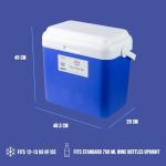 Portable 33L Cooler Box for Camping and Picnics
