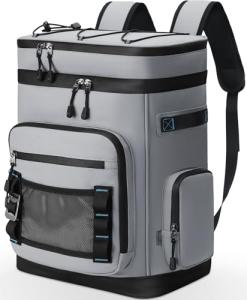 Insulated Cooler Backpack for Travel and Camping