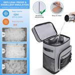 Insulated Cooler Backpack for Travel and Camping