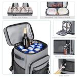 Insulated Cooler Backpack for Travel and Camping