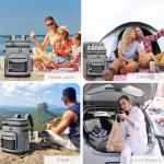Insulated Cooler Backpack for Travel and Camping