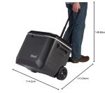 Coleman 50 Quart Xtreme Wheeled Cooler, Black